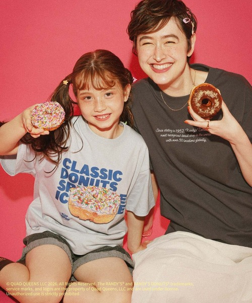 GLOBAL WORK(グローバルワーク)の「【RANDY’S DONUTS(ランディーズ・ドーナツ)】フローズンフォトT/859548(Tシャツ/カットソー・レディース・チャコールグレー/ホワイト系その他2/ホワイト・LARGE/MEDIUM)」の15枚目の写真