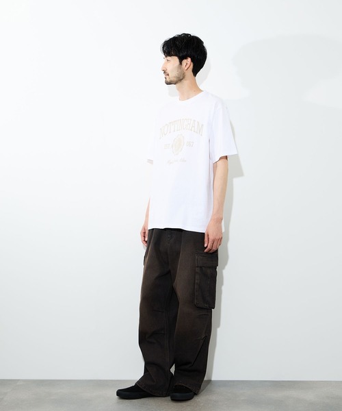 NAVY（ネイビー）の「【NAVY/ネイビー】 3Dデニムカーゴパンツ（カーゴパンツ・メンズ・ブラック/ブルー・XL/L/M/S）」の10枚目の写真