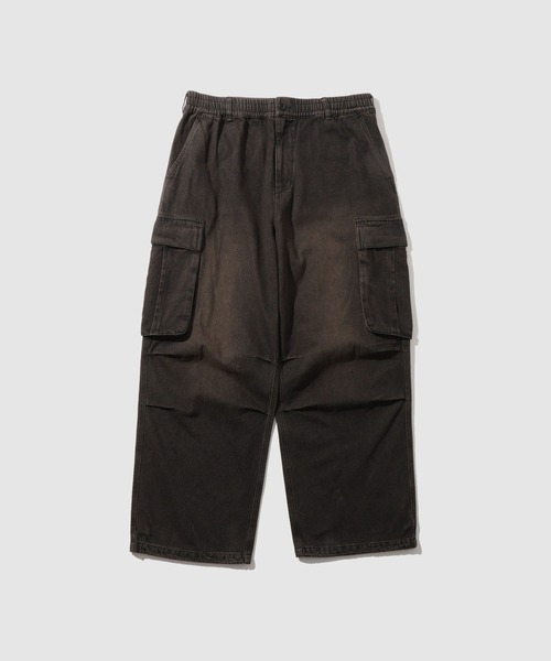 NAVY（ネイビー）の「【NAVY/ネイビー】 3Dデニムカーゴパンツ（カーゴパンツ・メンズ・ブラック/ブルー・XL/L/M/S）」の15枚目の写真