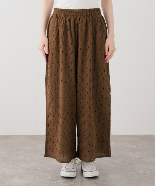 JOURNAL STANDARD LUXE(ジャーナルスタンダード ラックス)の「【SOIL】 60s CAMBRIC ALL HEMLA WIDE EASY PAN(その他パンツ・レディース・ブラウン/ホワイト・2)」の16枚目の写真
