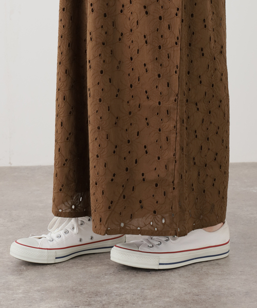 JOURNAL STANDARD LUXE(ジャーナルスタンダード ラックス)の「【SOIL】 60s CAMBRIC ALL HEMLA WIDE EASY PAN(その他パンツ・レディース・ブラウン/ホワイト・2)」の20枚目の写真