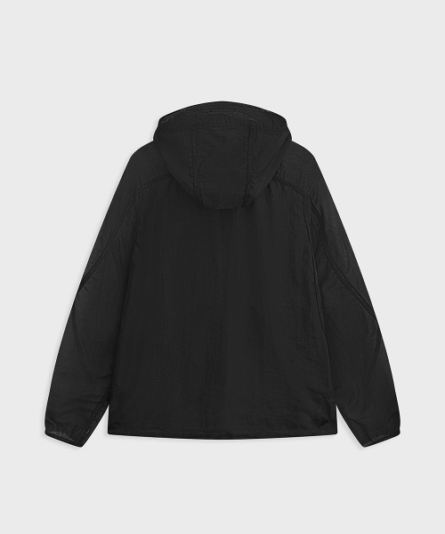 MODE COMMUTER(モードコミューター)の「Lightweight Mesh Full-Zip Hoodie Jacket(マウンテンパーカー・メンズ・ブラック・LARGE)」の15枚目の写真