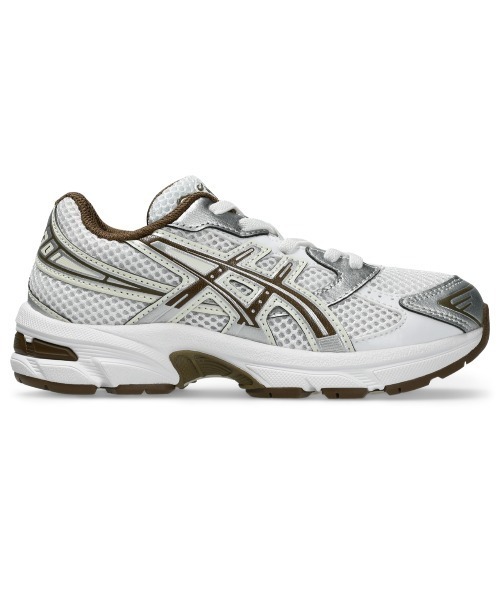 ASICS（アシックス）の「GEL-1130 PS / ゲル1130 ピーエス（スニーカー・キッズ・ホワイト×シルバー・20.5/21/21.5/17.5/18.5/17/20/19.5/22）」の3枚目の写真