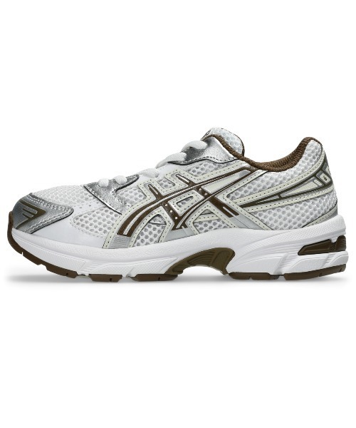 ASICS（アシックス）の「GEL-1130 PS / ゲル1130 ピーエス（スニーカー・キッズ・ホワイト×シルバー・20.5/21/21.5/17.5/18.5/17/20/19.5/22）」の2枚目の写真