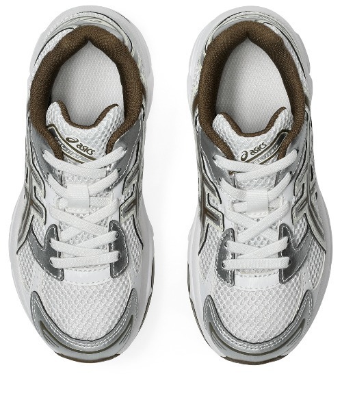 ASICS（アシックス）の「GEL-1130 PS / ゲル1130 ピーエス（スニーカー・キッズ・ホワイト×シルバー・20.5/21/21.5/17.5/18.5/17/20/19.5/22）」の5枚目の写真