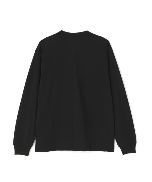 THE NORTH FACE(ザノースフェイス)の「THE NORTH FACE/ザ・ノース・フェイス/L/S Square Logo Tee(Tシャツ/カットソー・メンズ・ホワイト/ブラック・L/XL/M/S)」の3枚目の写真
