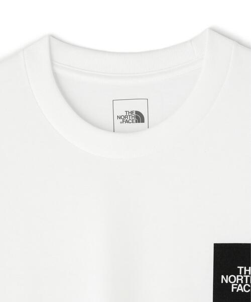 THE NORTH FACE(ザノースフェイス)の「THE NORTH FACE/ザ・ノース・フェイス/L/S Square Logo Tee(Tシャツ/カットソー・メンズ・ホワイト/ブラック・L/XL/M/S)」の6枚目の写真