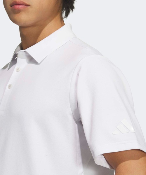 adidas(アディダス)の「プレミアム レギュラーフィット ポロシャツ / アディダス adidas(ポロシャツ・メンズ・ホワイト・XX-LARGE/3XL/LARGE/MEDIUM/SMALL/X-LARGE)」の3枚目の写真