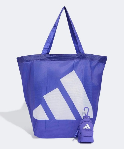 adidas(アディダス)の「パッカブル バッグ / アディダス adidas(ショルダーバッグ・メンズ・パープル・FREE)」の1枚目の写真