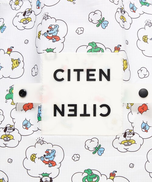 CITEN(シテン)の「【別注】<Chari ×CITEN> くるくるパッチントート(トートバッグ・レディース・ホワイト・FREE)」の10枚目の写真