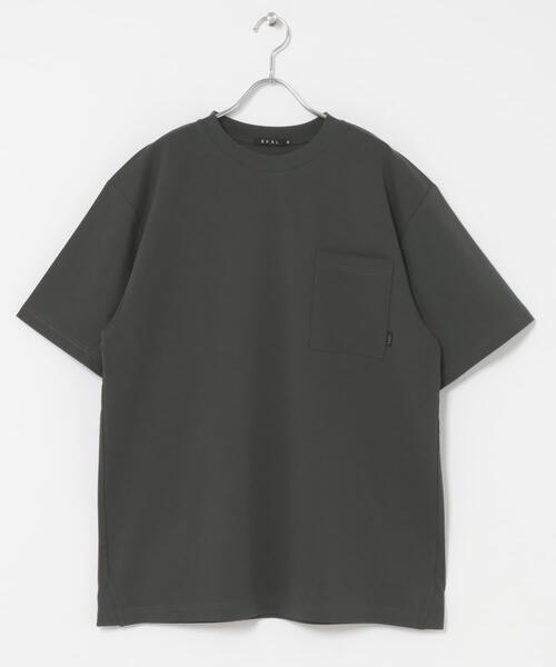 EKAL(エカル)の「『イージーケア』ベーシックポケットTシャツ(Tシャツ/カットソー・メンズ・ホワイト/チャコールグレー/パープル・LARGE/MEDIUM)」の12枚目の写真
