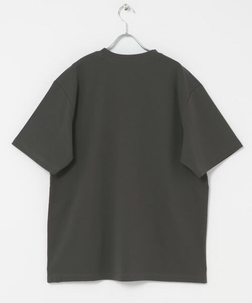 EKAL(エカル)の「『イージーケア』ベーシックポケットTシャツ(Tシャツ/カットソー・メンズ・ホワイト/チャコールグレー/パープル・LARGE/MEDIUM)」の15枚目の写真