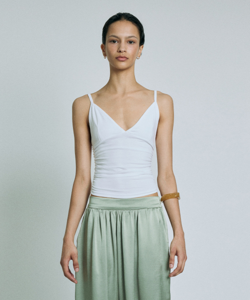 PROJECT WAVE(プロジェクトウェーブ)の「Airy Sheer Top (6COLOR)(Tシャツ/カットソー・レディース・ダークグレー/ブラック/バーガンディー/ブルー/Beige/アイボリー・FREE)」の7枚目の写真
