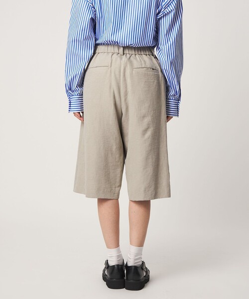 CITEN(シテン)の「<CITEN>ヴィンテージライクサテンハーフパンツ(その他パンツ・レディース・ダークグレー/ベージュ・S/M)」の10枚目の写真