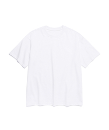 BLANKIT（ブランキット）の「ベーシックソフト無地クルーネックTシャツ（ホワイト）（Tシャツ/カットソー）」