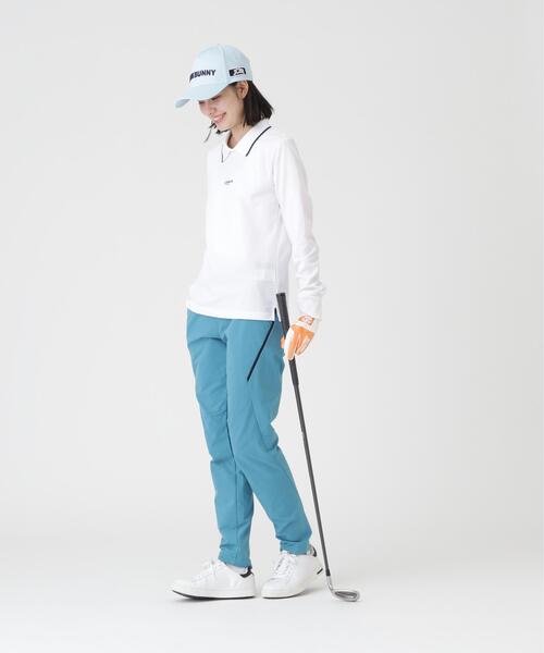 Jack Bunny!!（ジャックバニー）の「HyperHelixストレッチドビーロングパンツ（その他パンツ・レディース・ネイビー/ホワイト/ブルー・SMALL/LARGE/MEDIUM）」の16枚目の写真