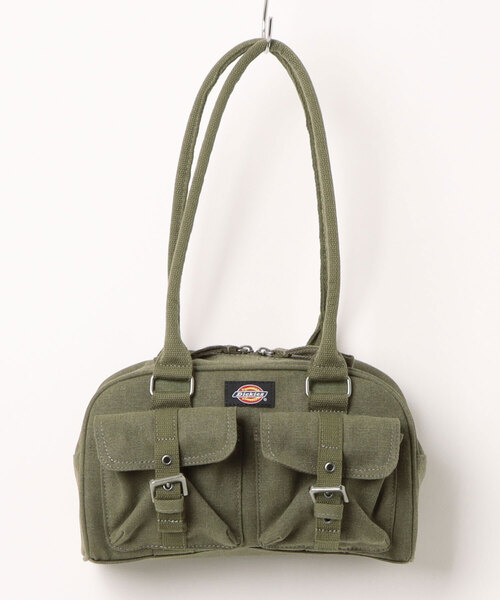 Dickies(ディッキーズ)の「DK TOUGH OUT MINI BOSTON BAG(ボストンバッグ・メンズ・ブラック/ブラウン/ベージュ/カーキ・FREE)」の4枚目の写真