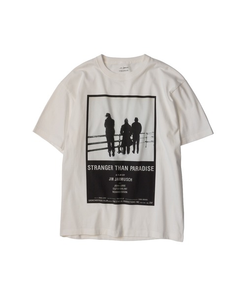 bonjour records(ボンジュールレコーズ)の「Jim Jarmusch/ジム・ジャームッシュ for bonjour records “Stranger Than Paradise” ,“Coffee And Cigarettes” Tシャツ(Tシャツ/カットソー・メンズ・ブラック/ブラック系その他/ホワイト系その他/ホワイト・M/XL/L)」の5枚目の写真
