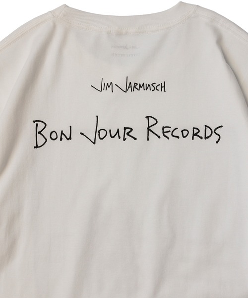 bonjour records(ボンジュールレコーズ)の「Jim Jarmusch/ジム・ジャームッシュ for bonjour records “Stranger Than Paradise” ,“Coffee And Cigarettes” Tシャツ(Tシャツ/カットソー・メンズ・ブラック/ブラック系その他/ホワイト系その他/ホワイト・M/XL/L)」の11枚目の写真