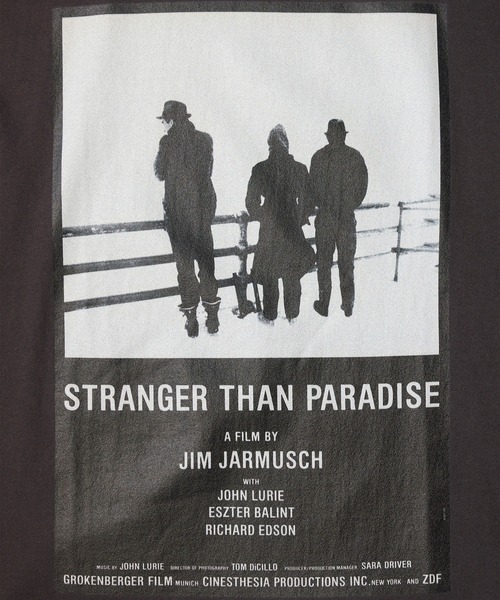 bonjour records(ボンジュールレコーズ)の「Jim Jarmusch/ジム・ジャームッシュ for bonjour records “Stranger Than Paradise” ,“Coffee And Cigarettes” Tシャツ(Tシャツ/カットソー・メンズ・ブラック/ブラック系その他/ホワイト系その他/ホワイト・M/XL/L)」の13枚目の写真