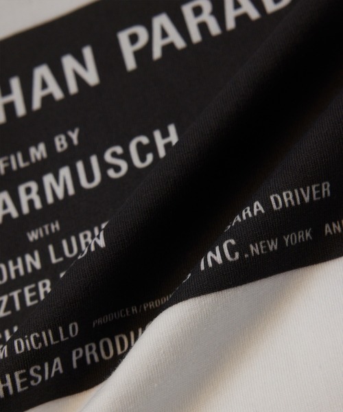 bonjour records(ボンジュールレコーズ)の「Jim Jarmusch/ジム・ジャームッシュ for bonjour records “Stranger Than Paradise” ,“Coffee And Cigarettes” Tシャツ(Tシャツ/カットソー・メンズ・ブラック/ブラック系その他/ホワイト系その他/ホワイト・M/XL/L)」の17枚目の写真