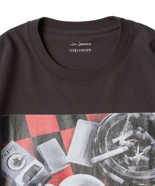 bonjour records(ボンジュールレコーズ)の「Jim Jarmusch/ジム・ジャームッシュ for bonjour records “Stranger Than Paradise” ,“Coffee And Cigarettes” Tシャツ(Tシャツ/カットソー・メンズ・ブラック/ブラック系その他/ホワイト系その他/ホワイト・M/XL/L)」の18枚目の写真