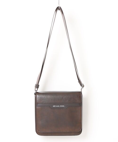 MICHAEL KORS(マイケルコース)の「COOPER SQUARE FLAP XBODY(ショルダーバッグ・メンズ・ブラウン系・FREE)」の1枚目の写真