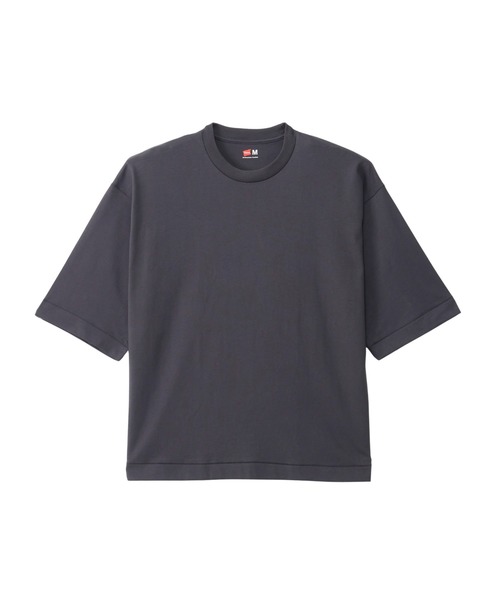 HANES(ヘインズ)の「【Hanes/ヘインズ】メンズ ハーフスリーブリラックスTシャツ(Tシャツ/カットソー・メンズ・チャコールグレー/ブラウン・X-LARGE/LARGE/MEDIUM)」の1枚目の写真