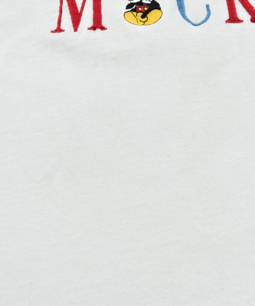 LABORATORY R(ラボラトリーアール)の「【USED】90’s Disney “Mickey” キャラクター Tシャツ(Tシャツ/カットソー・メンズ・ホワイト・LARGE)」の4枚目の写真