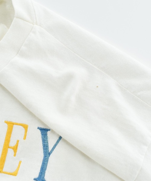 LABORATORY R(ラボラトリーアール)の「【USED】90’s Disney “Mickey” キャラクター Tシャツ(Tシャツ/カットソー・メンズ・ホワイト・LARGE)」の7枚目の写真