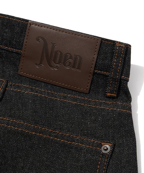 Noen(ノエン)の「シンチバックダブルニーペインタージーンズ【セットアップ対応】(デニムパンツ・メンズ・ブラック/インディゴブルー・LARGE/MEDIUM/SMALL)」の15枚目の写真