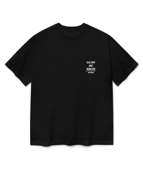 HALFNINE（ハーフナイン）の「イースケープ 半袖Tシャツ F05BRD_HBX11058（Tシャツ/カットソー・メンズ・グレー系その他/ホワイト/ブラック/ブルー・L/M/S/XL）」の3枚目の写真