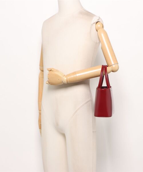 STAND OIL（スタンドオイル）の「Modin Bag 25A-176A-RD（ショルダーバッグ・メンズ・レッド・FREE）」の4枚目の写真