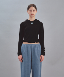 HOOD LONG SLEEVE - BLACK