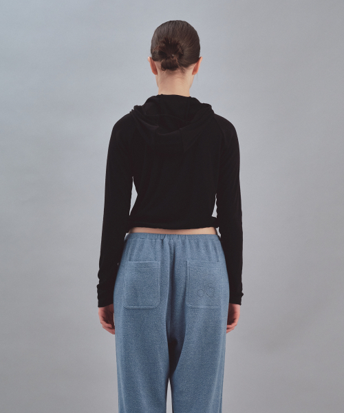 Rest&Recreation(レストアンドレクリエーション)の「HOOD LONG SLEEVE - BLACK(パーカー・レディース・その他・ONE)」の3枚目の写真