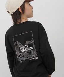 GLOBAL WORK | ヘビロッTEEプリント長袖/1054531(Tシャツ/カットソー)