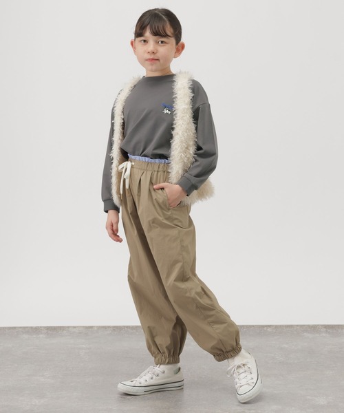 GLOBAL WORK(グローバルワーク)の「ヘビロッTEEプリント長袖/1054531(Tシャツ/カットソー・キッズ・ライトグレー/ブラック/ホワイト/ダークグレー/ブルー系その他6・140cm/160cm/150cm/130cm)」の16枚目の写真