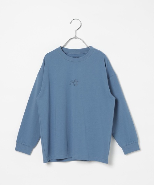 GLOBAL WORK(グローバルワーク)の「ヘビロッTEEプリント長袖/1054531(Tシャツ/カットソー・キッズ・ライトグレー/ブラック/ホワイト/ダークグレー/ブルー系その他6・140cm/160cm/150cm/130cm)」の19枚目の写真