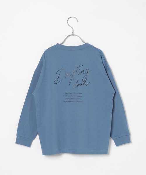 GLOBAL WORK(グローバルワーク)の「ヘビロッTEEプリント長袖/1054531(Tシャツ/カットソー・キッズ・ライトグレー/ブラック/ホワイト/ダークグレー/ブルー系その他6・140cm/160cm/150cm/130cm)」の20枚目の写真