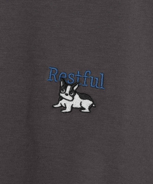 GLOBAL WORK(グローバルワーク)の「ヘビロッTEEプリント長袖/1054531(Tシャツ/カットソー・キッズ・ライトグレー/ブラック/ホワイト/ダークグレー/ブルー系その他6・140cm/160cm/150cm/130cm)」の7枚目の写真