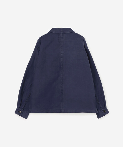 DANTON(ダントン)の「DANTON | コットンモールスキン ワイドカバーオール MEN(カバーオール・メンズ・ネイビー・44/42/40)」の3枚目の写真