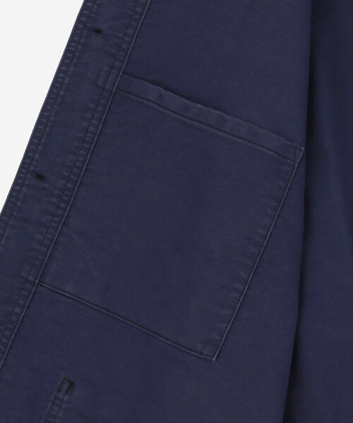 DANTON(ダントン)の「DANTON | コットンモールスキン ワイドカバーオール MEN(カバーオール・メンズ・ネイビー・44/42/40)」の8枚目の写真