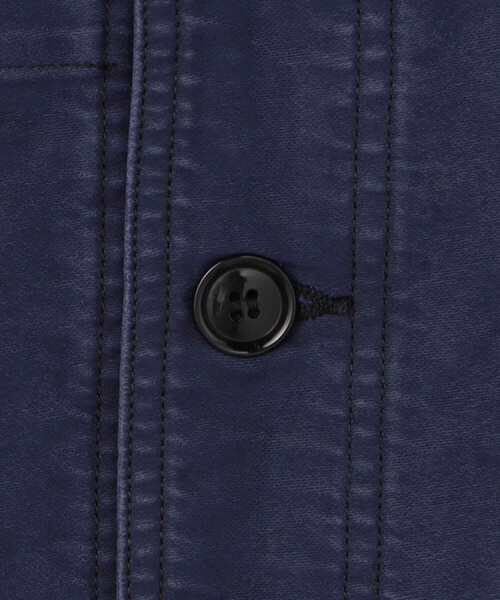 DANTON(ダントン)の「DANTON | コットンモールスキン ワイドカバーオール MEN(カバーオール・メンズ・ネイビー・44/42/40)」の9枚目の写真