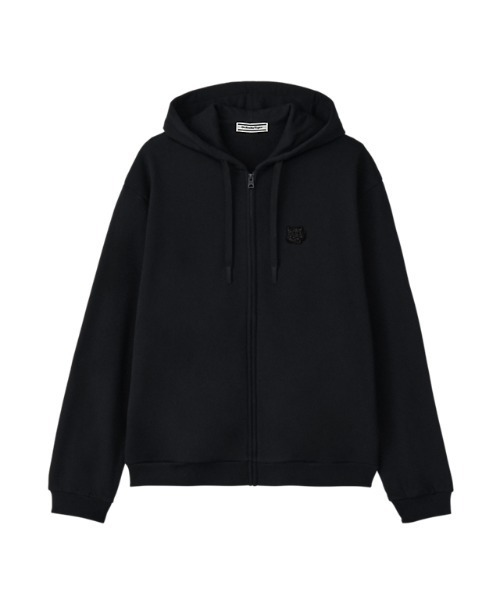 Onitsuka Tiger(オニツカタイガー)の「ZIP-UP HOODIE / ジップアップフーディー(パーカー・メンズ・ベージュ系その他/ブラック・M/XS/L/S/XL)」の1枚目の写真