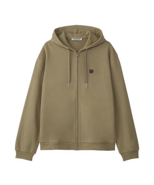 Onitsuka Tiger(オニツカタイガー)の「ZIP-UP HOODIE / ジップアップフーディー(パーカー・メンズ・ベージュ系その他/ブラック・M/XS/L/S/XL)」の2枚目の写真