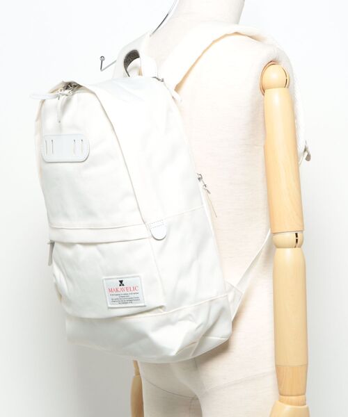 MAKAVELIC(マキャベリック)の「【OSY】【MAKAVELIC】【STANDARD DAYPACK】(バックパック/リュック・メンズ・ホワイト・FREE)」の5枚目の写真