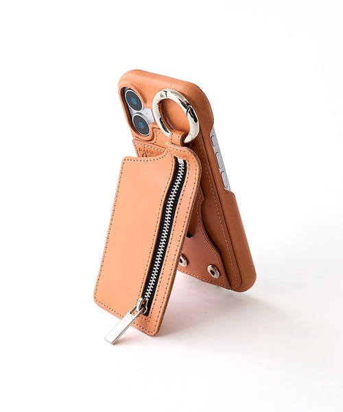 ajew cadenas zipphone case leather（スマホケース/カバー）｜ajew