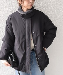 リバーシブル 中綿 フェイクファー アウター◆