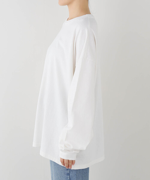 JOURNAL STANDARD LUXE(ジャーナルスタンダード ラックス)の「UNRAVELジャージ ロンT(Tシャツ/カットソー・レディース・ホワイト・FREE)」の3枚目の写真