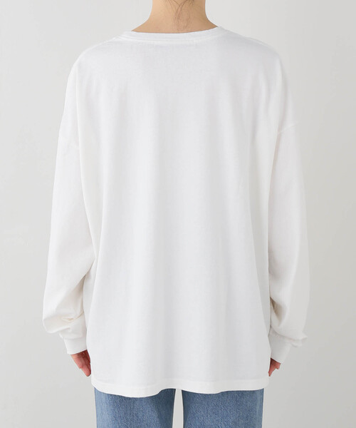 JOURNAL STANDARD LUXE(ジャーナルスタンダード ラックス)の「UNRAVELジャージ ロンT(Tシャツ/カットソー・レディース・ホワイト・FREE)」の2枚目の写真